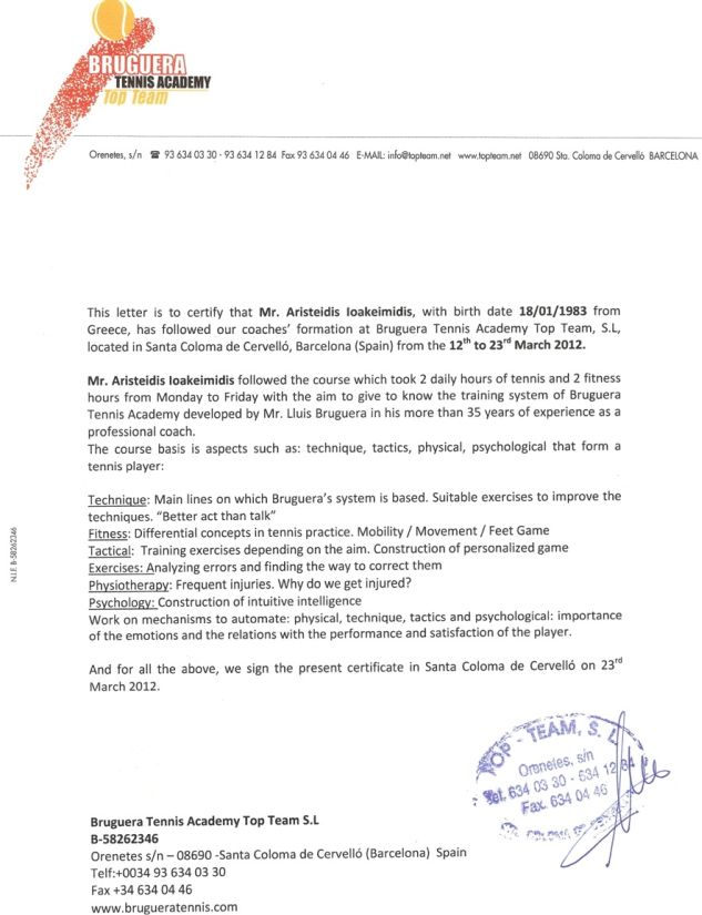 oa-parou-Bruguera-Certificate