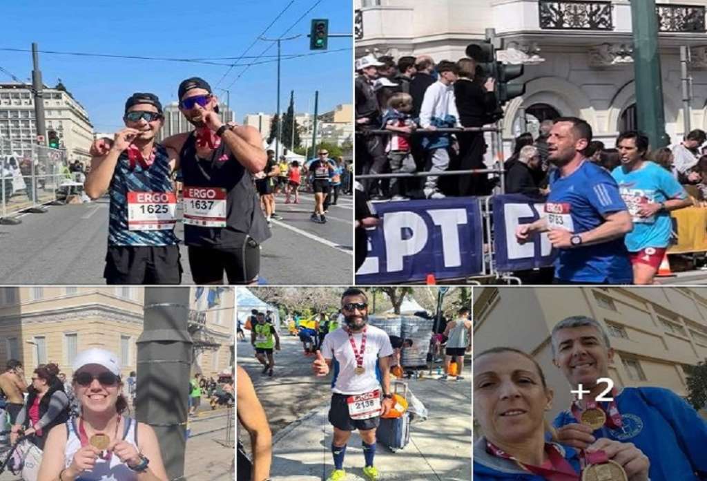 Δρομείς Σύρου: Μεγάλη παρουσία αθλητών στο Athens Half Marathon 2024