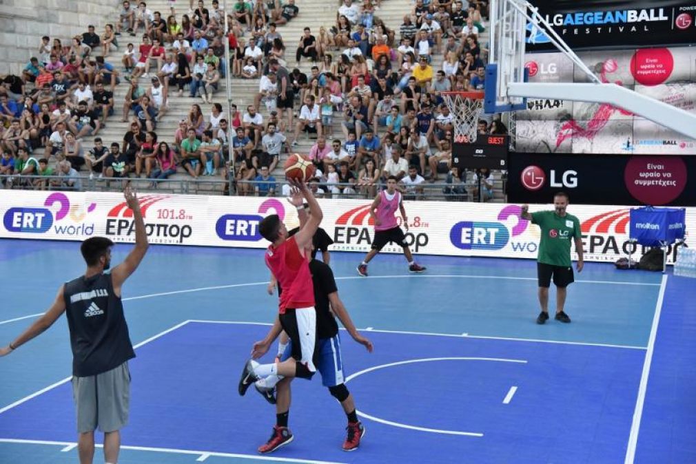 Τζάμπολ στο Aegean Basketball Festival [vid]