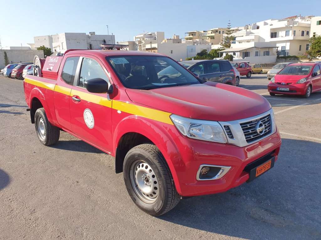 Παραχώρηση υδροφόρου πυροσβεστικού οχήματος στον Δήμο Νάξου και Μικρών Κυκλάδων