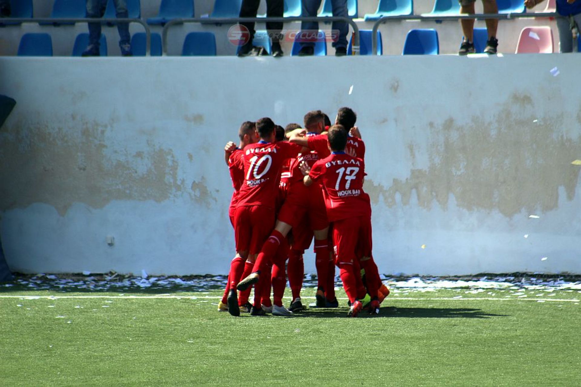 Ιστορική νίκη για την Θύελλα Καμαρίου στην Γ&#039; Εθνική, 3-1 τον Χαραυγιακό