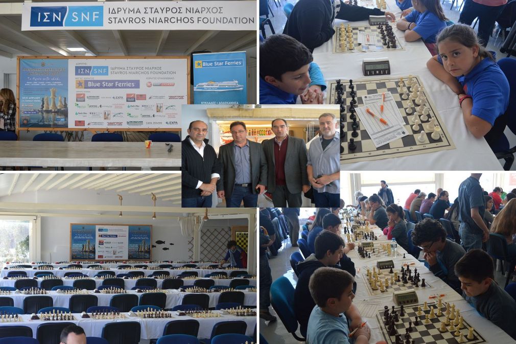 Ξεκίνησε το Πρωτάθλημα Σκάκι Αιγαίου στην Αντίπαρο [pics-vid]