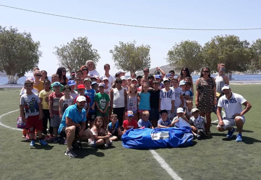 kids&#039; athletics και συζητήσεις για σωματείο στίβου στη Σέριφο [pics]