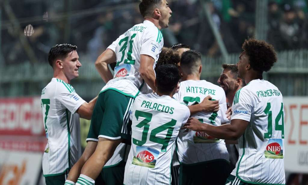 Super League: Εμφατική νίκη του Παναθηναϊκού στην Τρίπολη