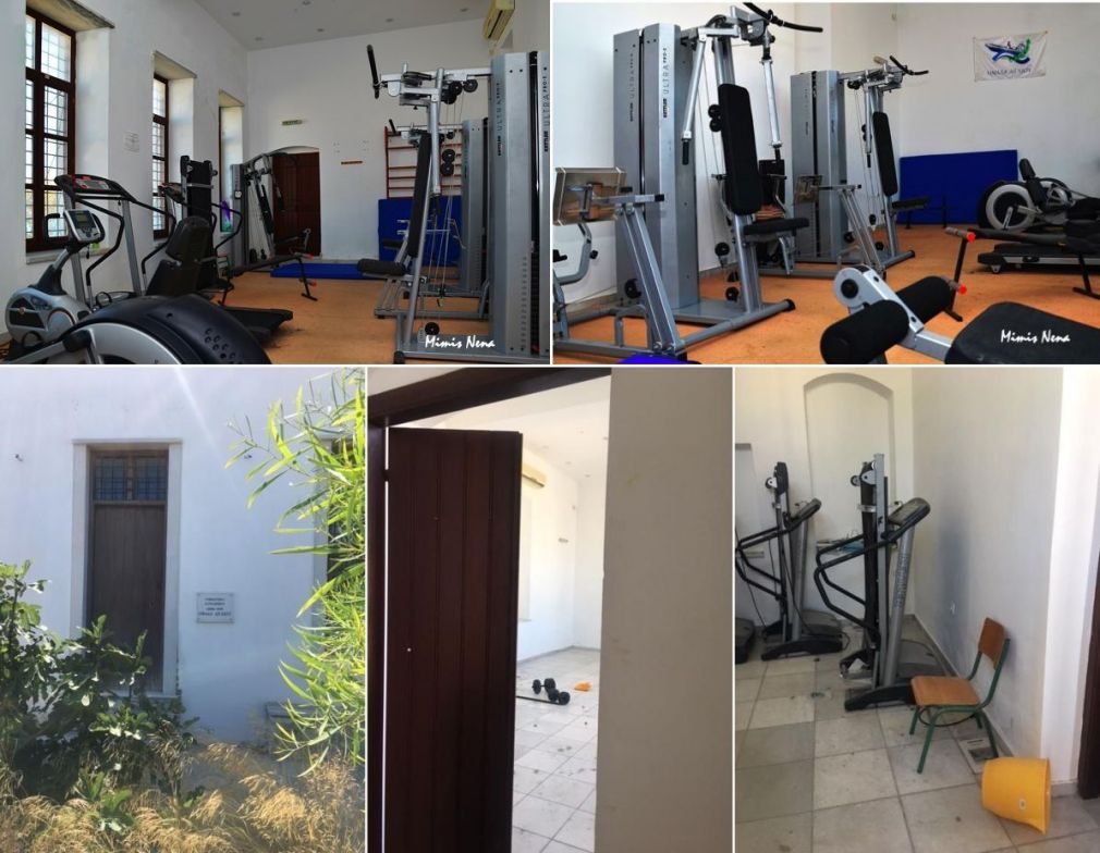 Σοκάρουν οι εικόνες εγκατάλειψης στο Γυμναστήριο Κουφονησίου