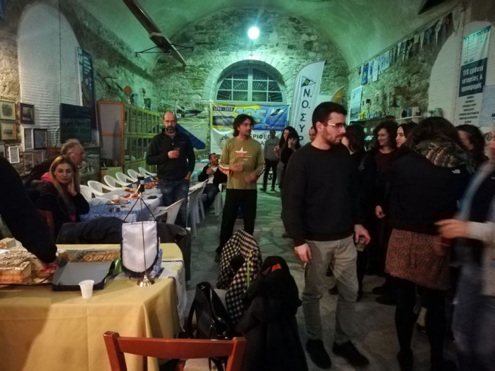 Έκοψε την πίτα το τμήμα Ιστιοπλοΐας Ανοικτής Θαλάσσης του ΝΟ Σύρου