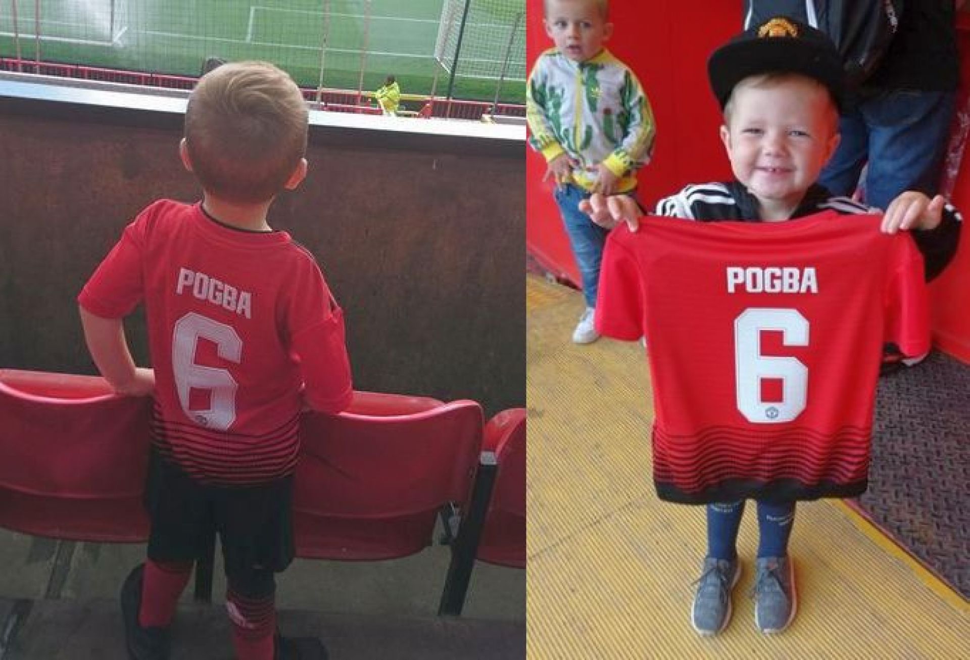 Η φοβερή αντίδραση του 3χρονου όταν ο Πογκμπά σκόραρε στο Old Trafford