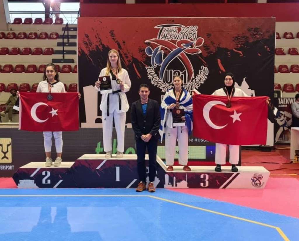 Χάλκινα μετάλλια για Πολυχρόνη και Κίτσιου στο Ευρωπαϊκό πρωτάθλημα U21 της Αλβανίας