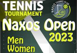 Naxos Tennis Club: Έρχεται το Naxos Open για Άνδρες και Γυναίκες