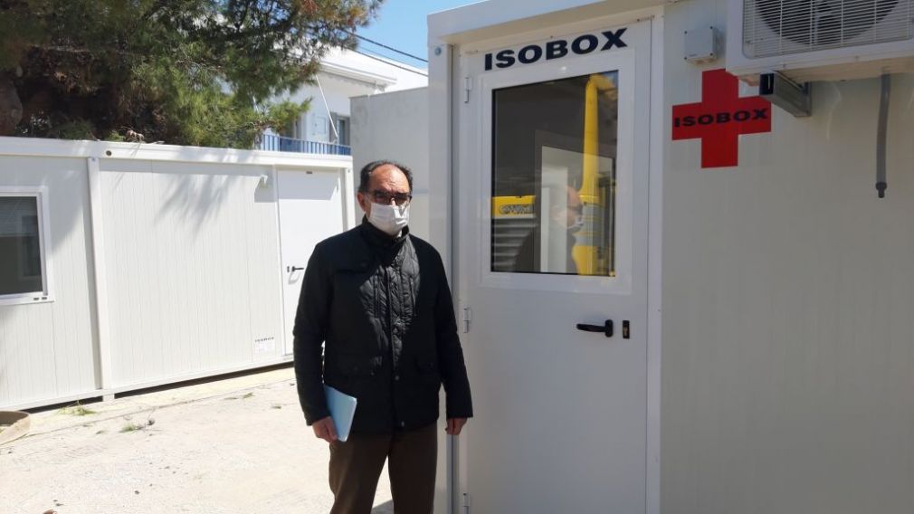 Περιφέρεια Νοτίου Αιγαίου: Παρέδωσε δύο λυόμενες κατασκευές στο Κέντρο Υγείας Πάρου