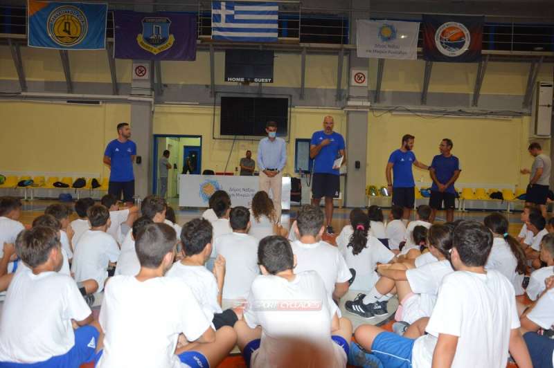Το ευχαριστώ του ''Karagoutis Training Camp'' για τη διοργάνωση της Νάξου