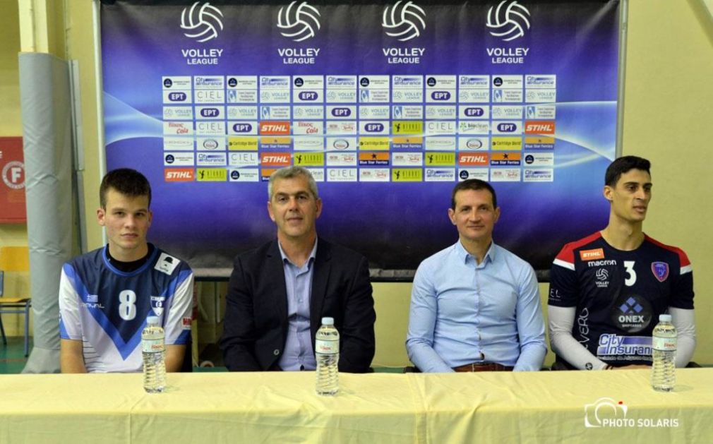Volleyleague: Δηλώσεις Παβλίσεβιτς-Κωστόπουλου μετά τη νίκη του Φοίνικα Σύρου