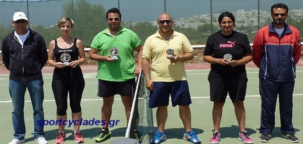 Τουλούπη και Μπουγιούκας οι νικητές του "Naxos Tennis 2013"