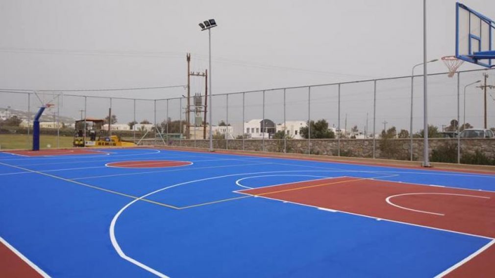 Έτοιμο προς χρήση το νέο ανοιχτό γήπεδο μπάσκετ του ΔΑΠΠΟΣ