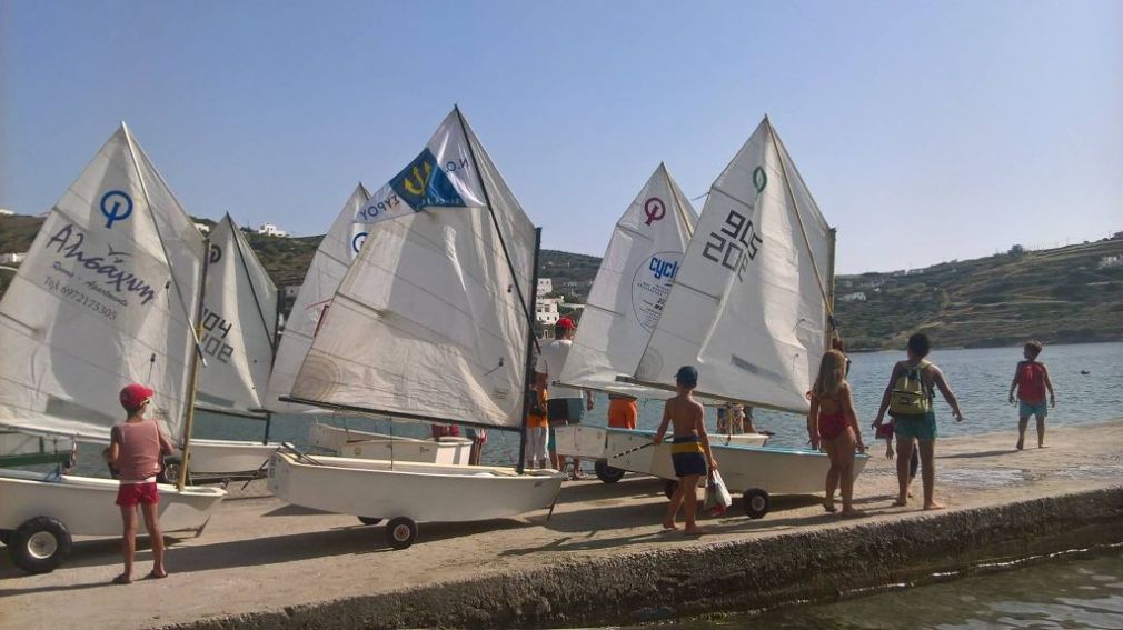 Έναρξη στο 20ο Syros Sailing Summer Camp Ν.Ο.Σ.