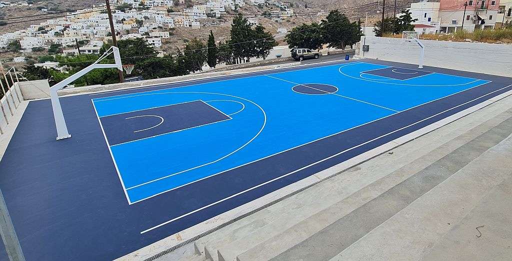 Νέο εντυπωσιακό γήπεδο Μπάσκετ στην Ανάσταση από την Περιφέρεια Νοτίου Αιγαίου