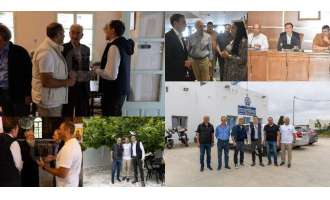 ΠΑΣΟΚ: Επίσκεψη Μάντζου - Πετρόπουλου στη Νάξο με θέμα τον Πρωτογενή Τομέα [pics-vid]